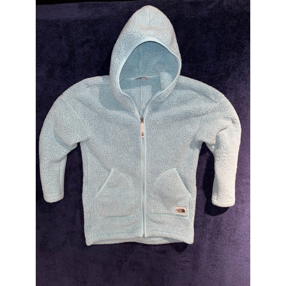 The North Face Kids Campshire Fleece Jacket Full Zip Hoodie Size Medium 10/12